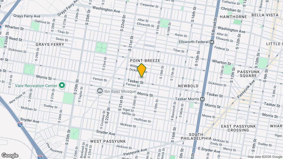 1538 S Opal St Map and Location Details