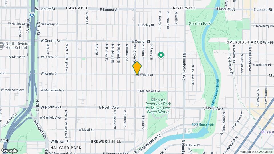 2470 N Holton St Map and Location Details