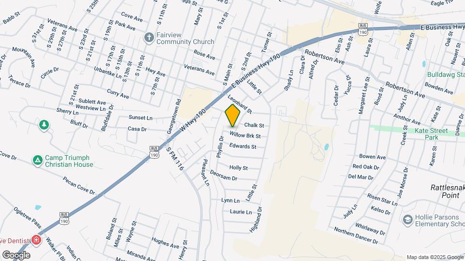 907 Willow Brk St Map and Location Details