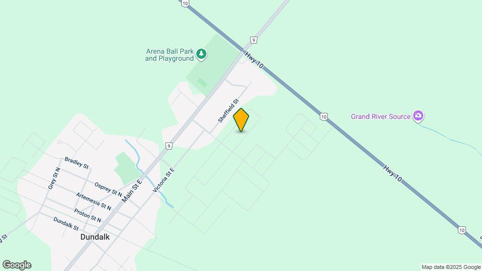 334 Ridley Cres Map and Location Details