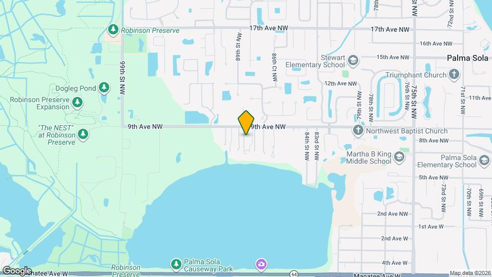 717 89th St NW Map and Location Details