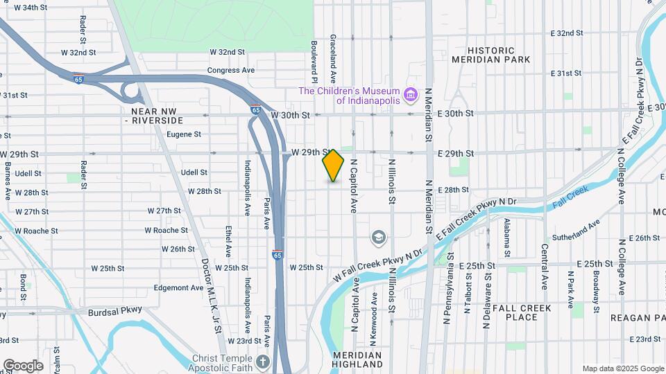 2803 Boulevard Pl Map and Location Details