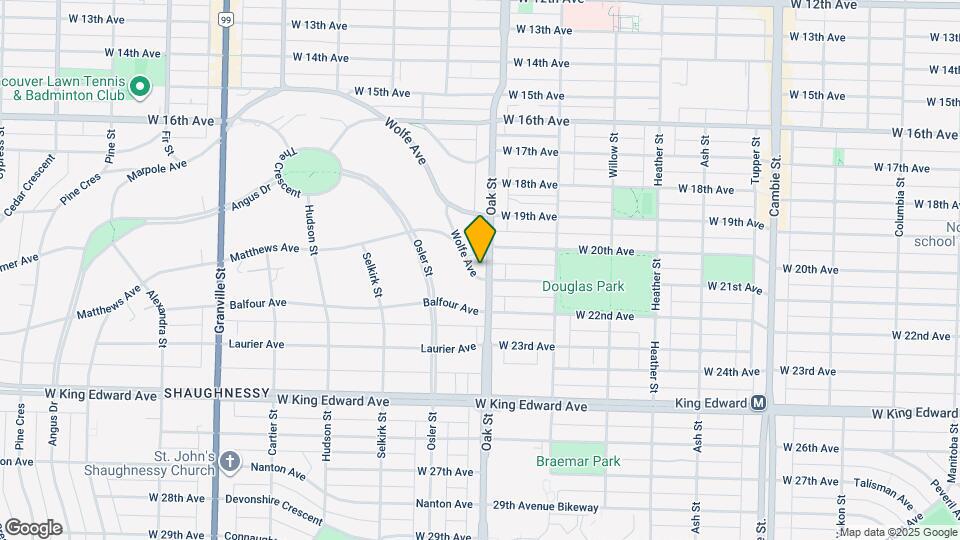 1003 Wolfe Ave Map and Location Details