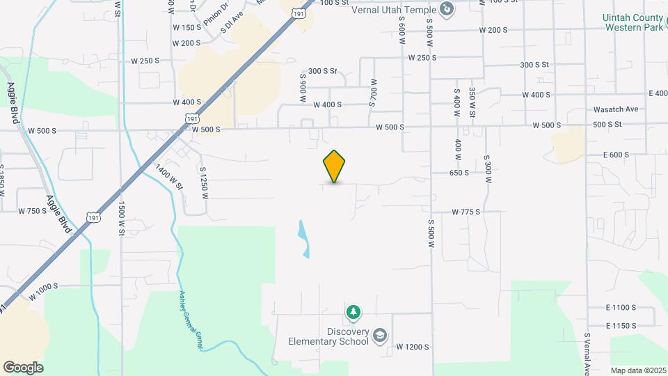 817 W 700 S Map and Location Details