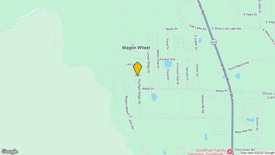 6144 E Starlight Ridge Pkwy Map and Location Details