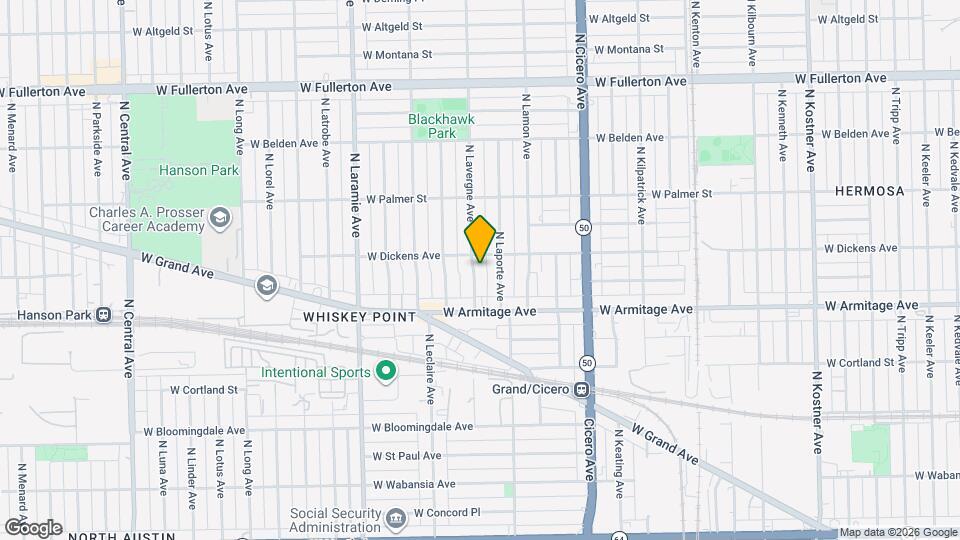 2047 N Lavergne Ave Map and Location Details