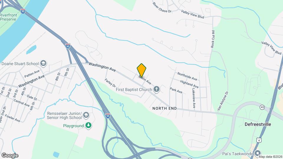 912 Mann Ave Map and Location Details