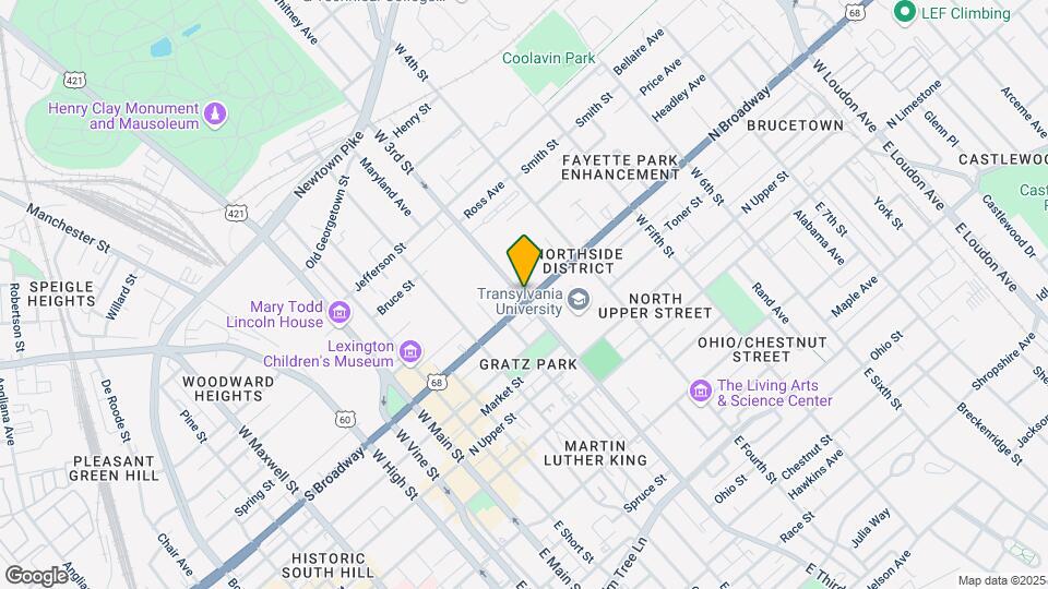 301 N Broadway Map and Location Details