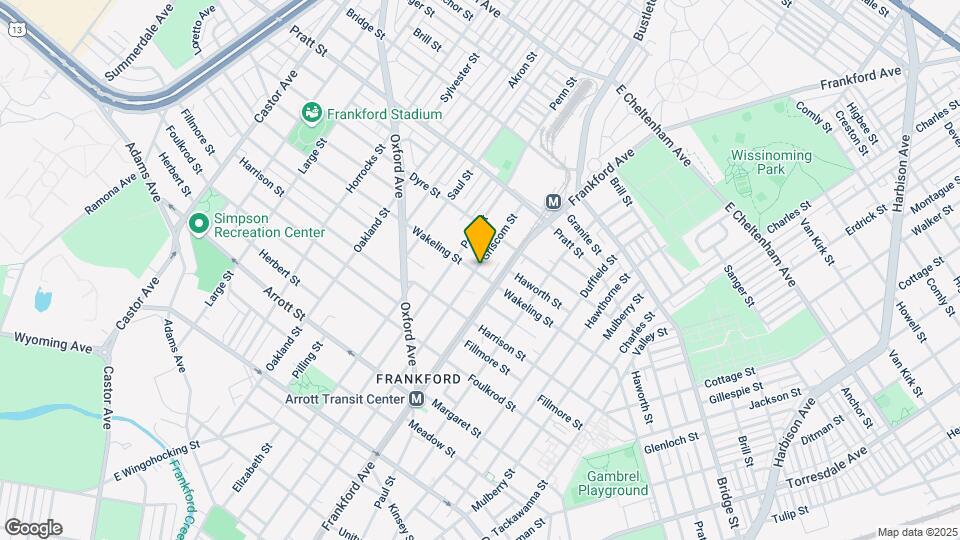 1521 Wakeling St, Unit 2F Map and Location Details