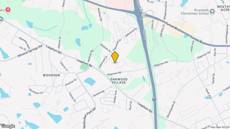 500 Spanish Leaf Ln Map and Location Details