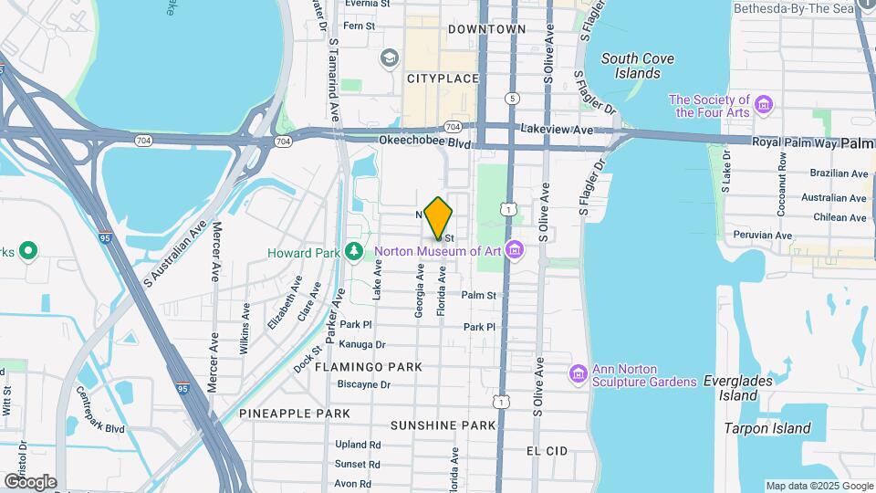 1305 Florida Ave Map and Location Details
