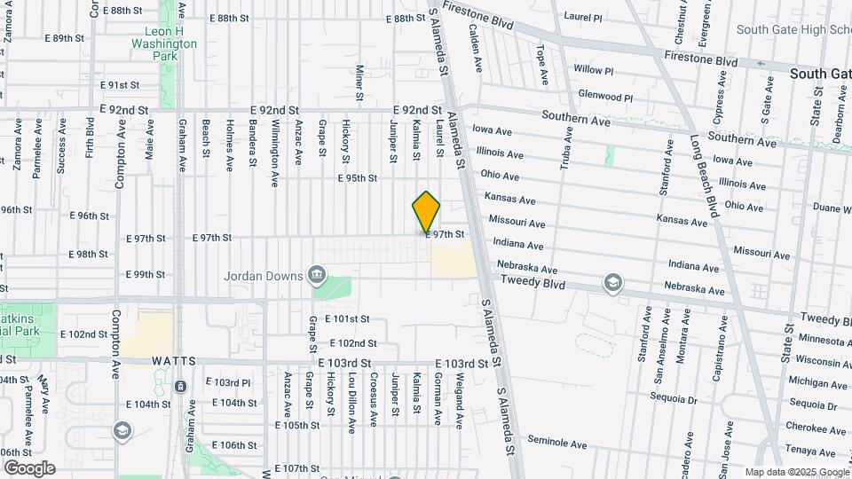 Kalmia Rose at Jordan Downs Map and Location Details