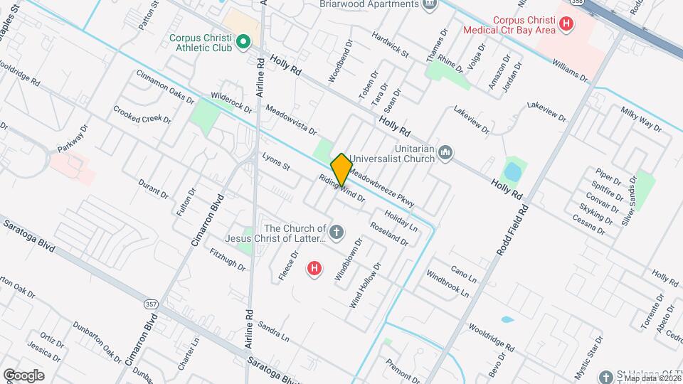 6701 Riding Wind Dr Map and Location Details