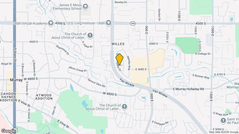 4671 S Greenvalley Dr Mapa y Detalles de la Ubicación