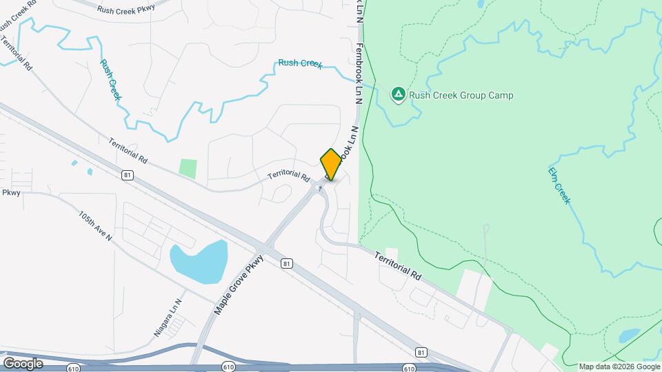 10531 Harbor Ln N Map and Location Details