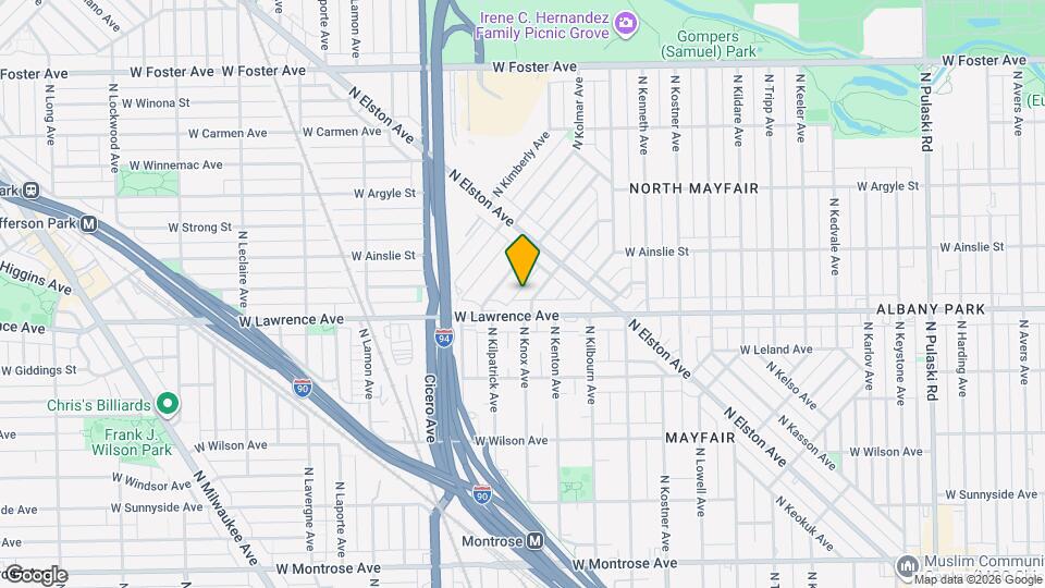 4814 N Kentucky Ave Map and Location Details