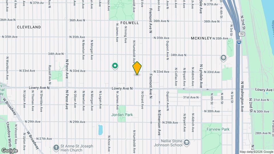 3238 N Humboldt Ave Map and Location Details