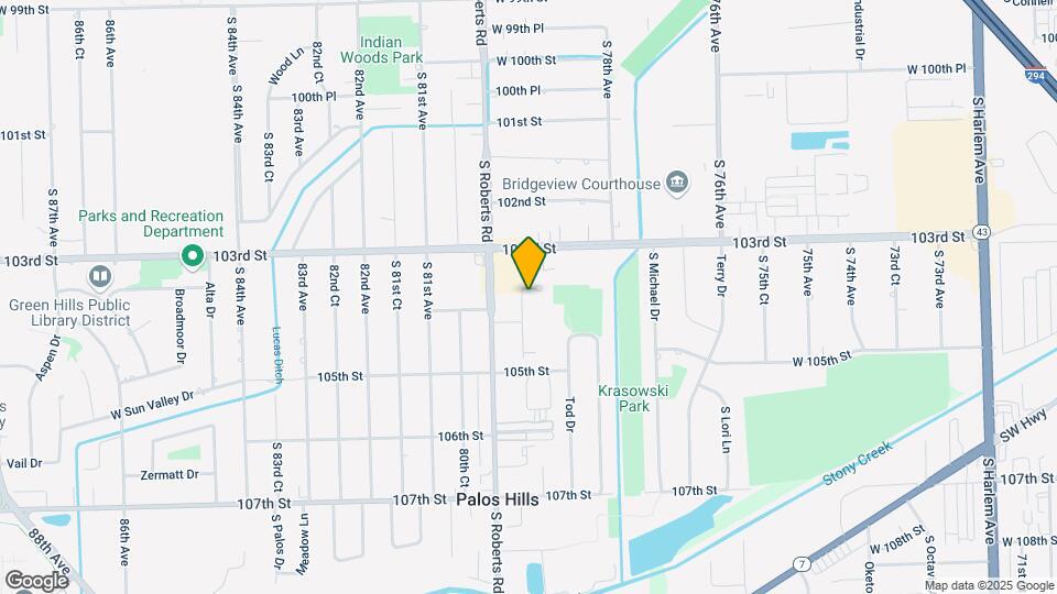 7881 Sheffield Dr Map and Location Details