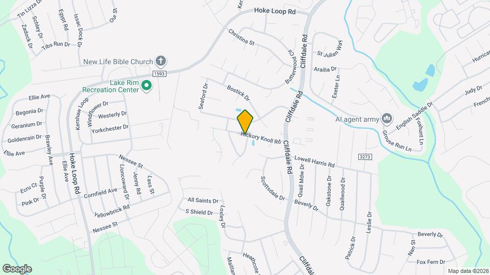 1804 Shady Knoll Ln Map and Location Details