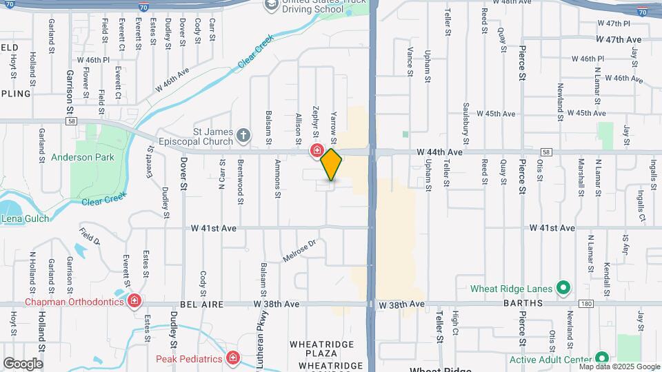 4217 Yarrow St Mapa y Detalles de la Ubicación