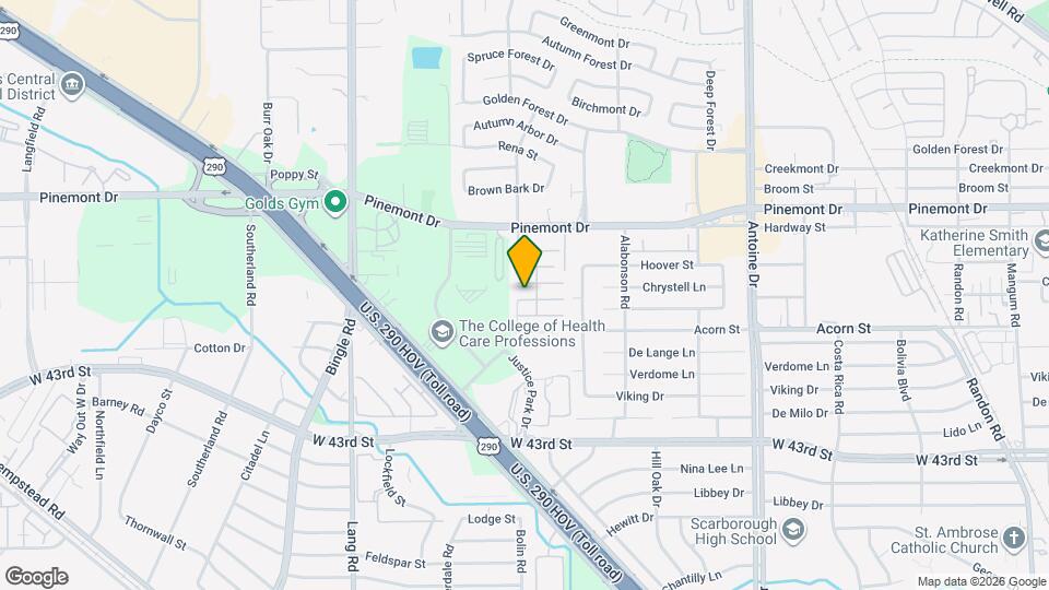6110 Fulton Meadows Ln Map and Location Details