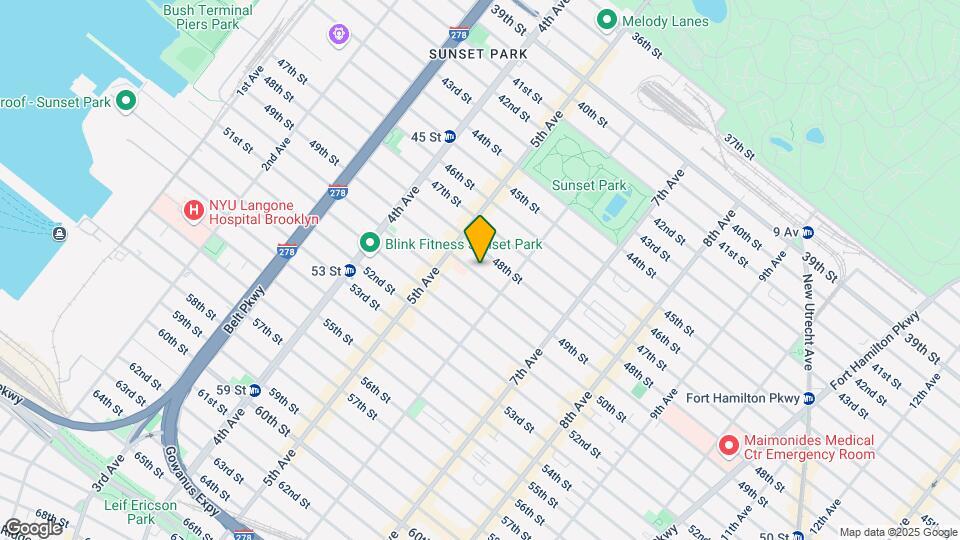 547 49th St Mapa y Detalles de la Ubicación