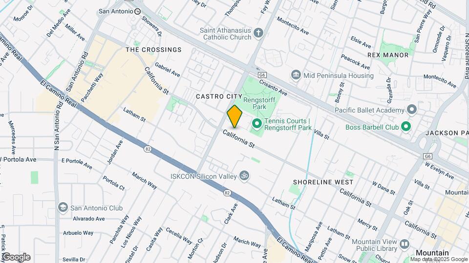 2040 California St Mapa y Detalles de la Ubicación
