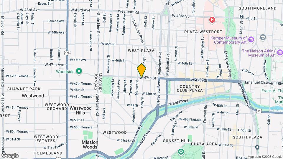 1207 W 47th St Map and Location Details
