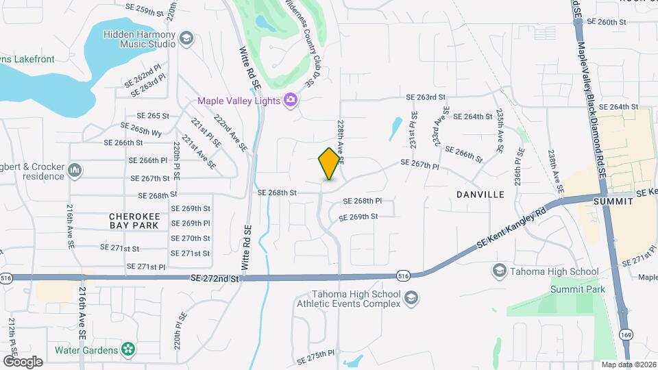 26712 227th Ave SE Map and Location Details