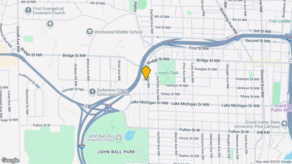 241 Valley Ave NW Map and Location Details