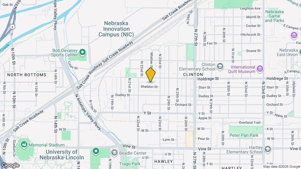 2252 Sheldon St Map and Location Details