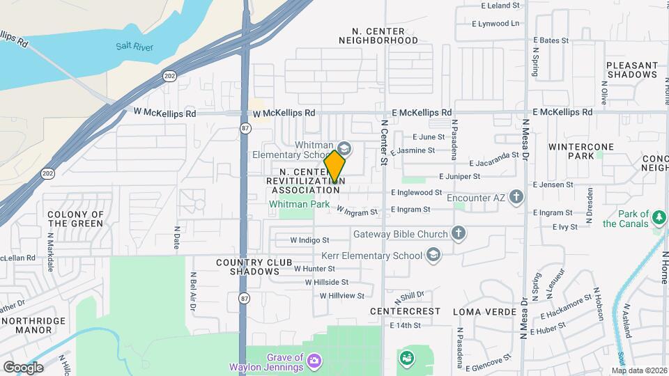 128 W Inglewood St Map and Location Details