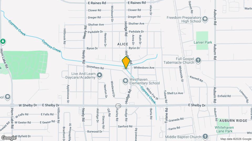 424 Stoneham Rd Map and Location Details