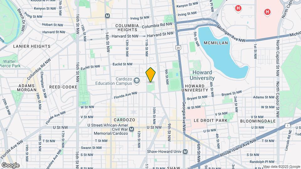 2335-2371 11th St NW Map and Location Details