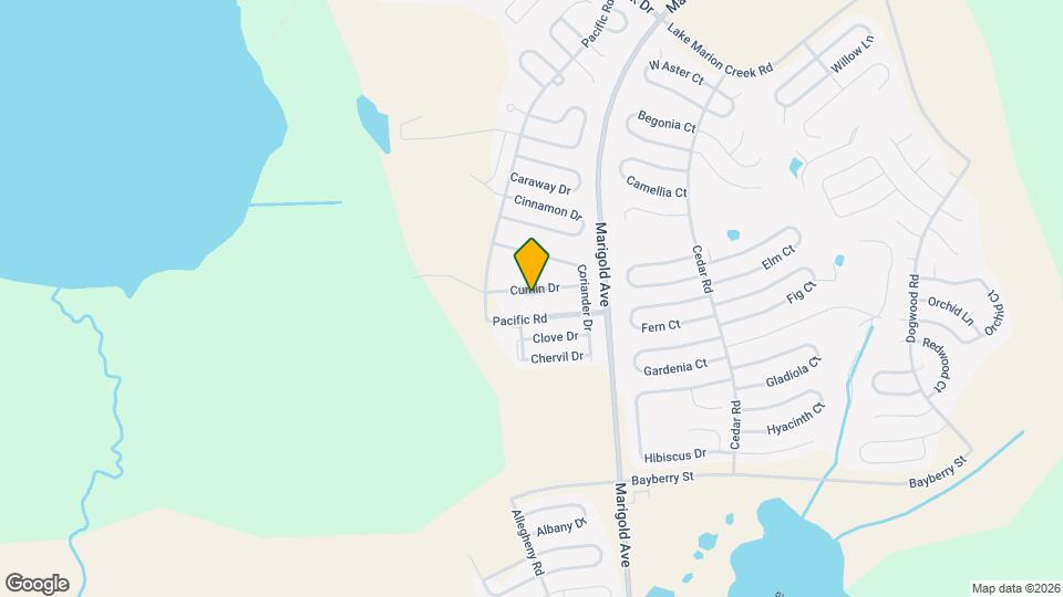 1613 Cumin Dr Map and Location Details