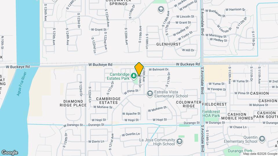 1306 S 119th Dr Mapa y Detalles de la Ubicación