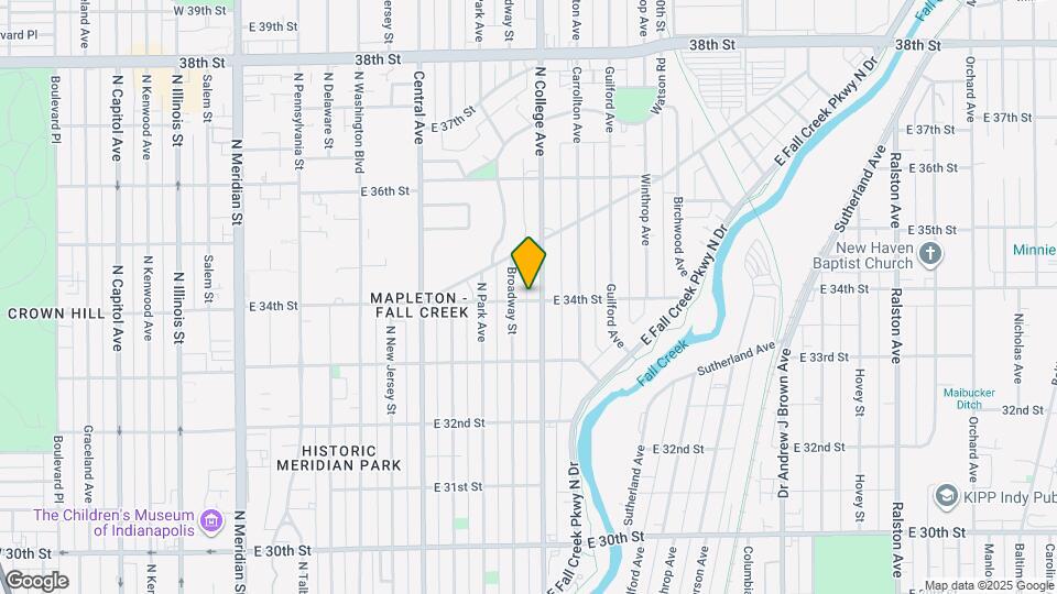 644 E 34th St Mapa y Detalles de la Ubicación