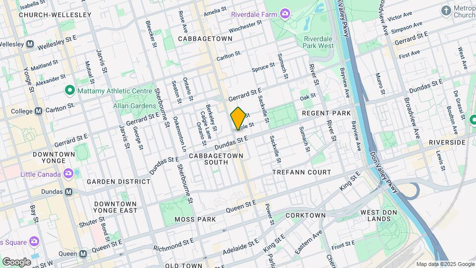 OneCole Condominiums Map and Location Details