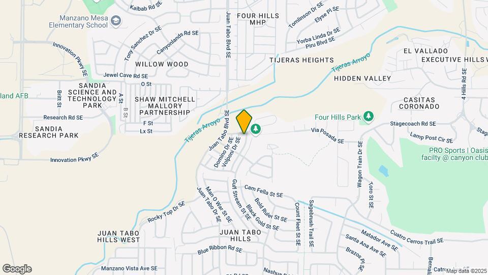 1509 Borrego Dr SE Map and Location Details