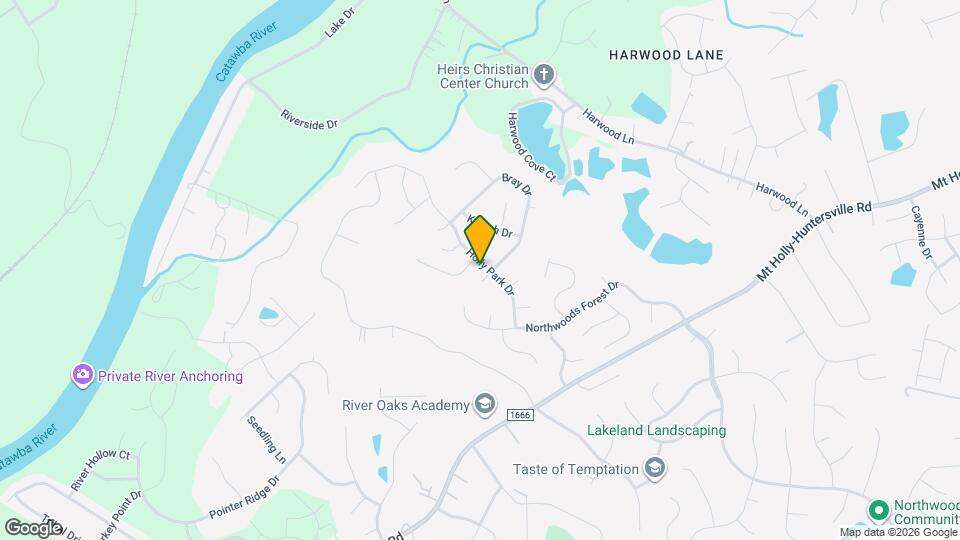 9809 Holly Park Dr Map and Location Details