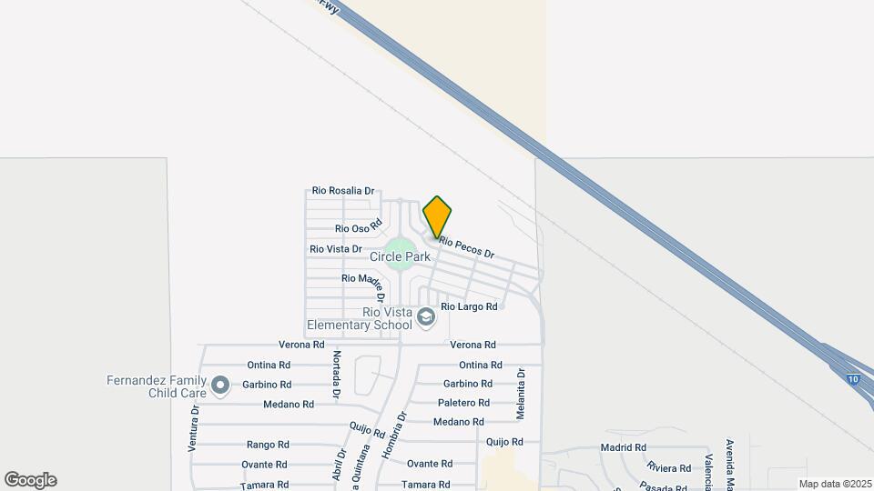 67707 Rio Pecos Dr Map and Location Details