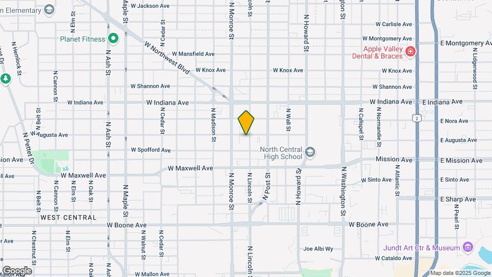 903 W Augusta Ave Map and Location Details