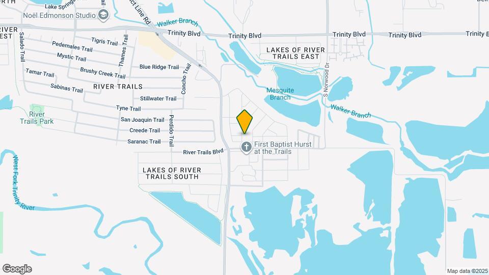 2616 Calloway Creek Dr Mapa y Detalles de la Ubicación