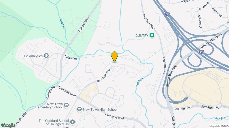 2045 Hunting Ridge Dr Map and Location Details