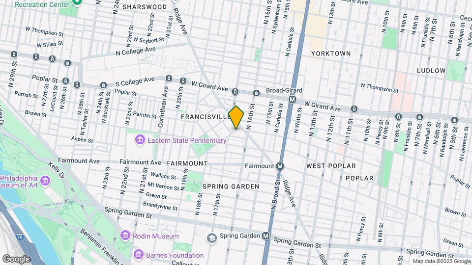 1632 Francis St Map and Location Details