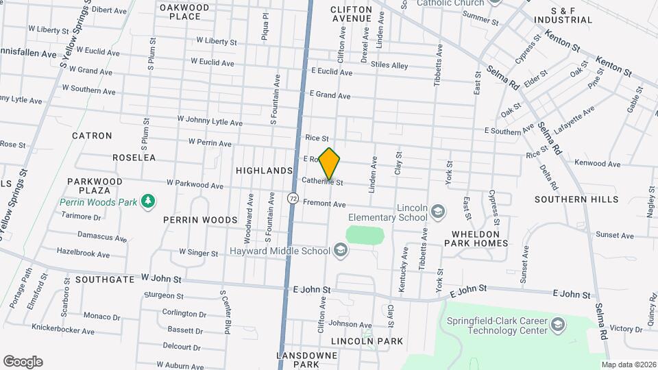 1501-1503-1503 Clifton Ave Map and Location Details