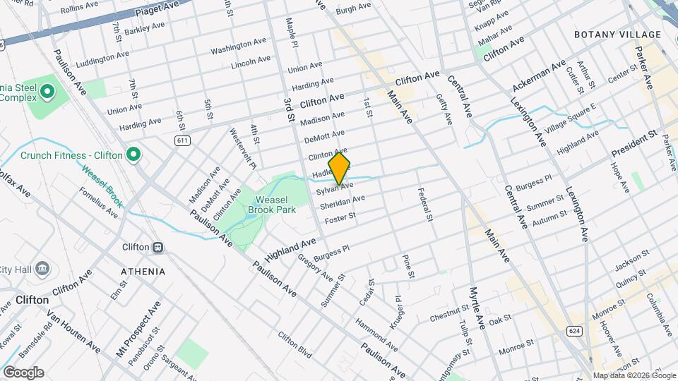 139 Sylvan Ave Map and Location Details