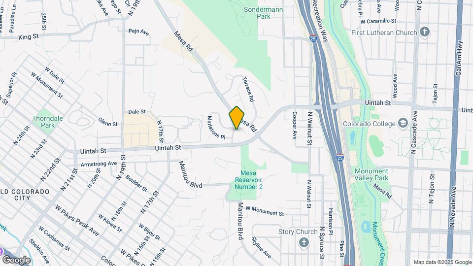 1225 Caldera Dr Map and Location Details