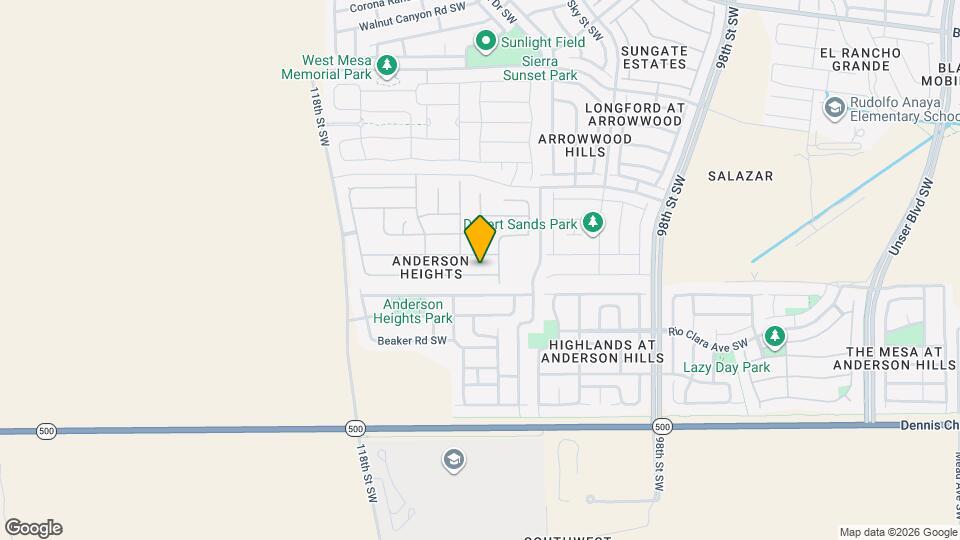 10637 Gentry Ln SW Map and Location Details