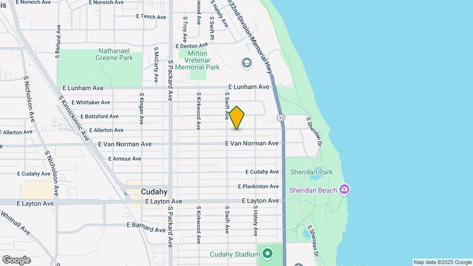 3823 E Allerton Ave, Unit Lower Mapa y Detalles de la Ubicación